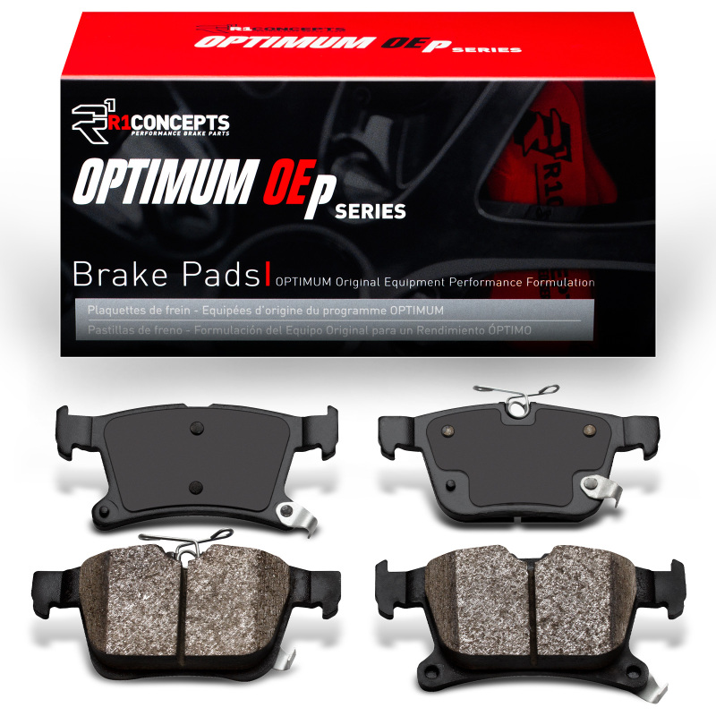 Chrysler Pacifica Brake Pads - Rear - R1 Concepts - Optimum OE - `17-`24